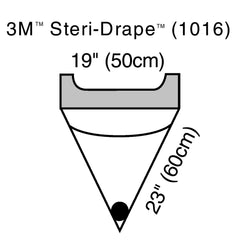 Surgical Drape 3M Steri Drape Irrigation Pouch 19 W X 23 L Inch Sterile