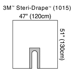 Orthopedic Drape 3M Steri Drape U Drape 47 W X 51 L Inch Sterile