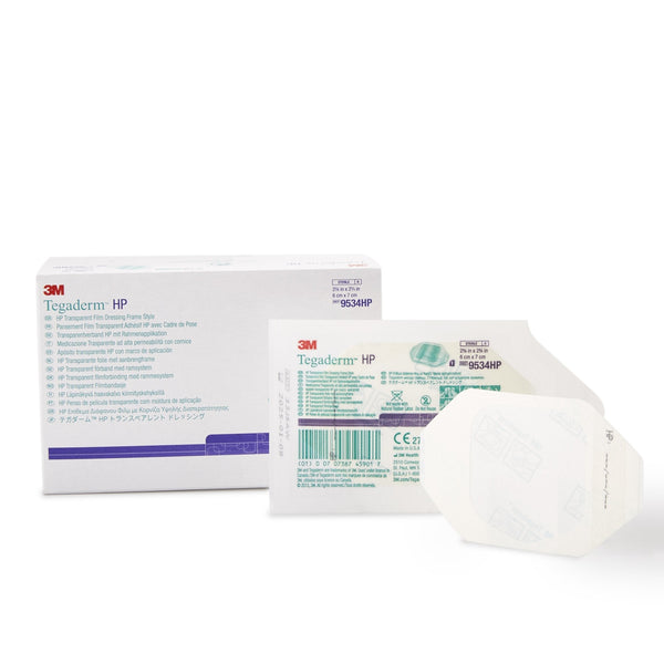 Transparent Film Dressing 3M Tegaderm HP 2 3/8 X 2 3/4 Inch Frame Style Delivery Rectangle Sterile