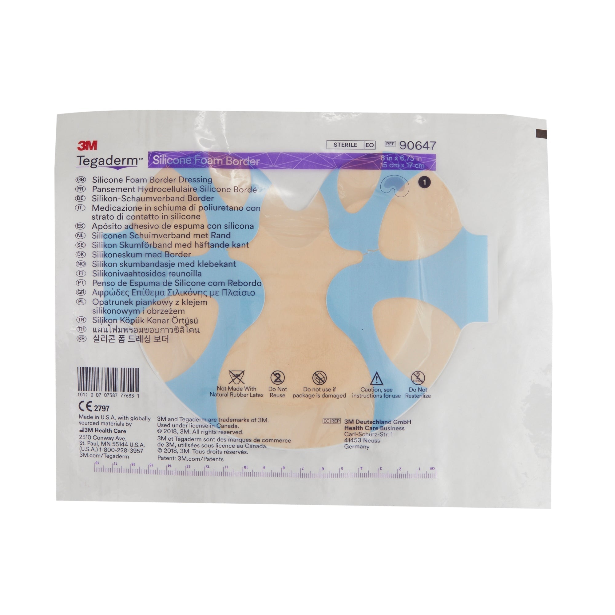3m tegaderm silicone foam dressing 6 x 6 3 4 inch sacral 3m tegaderm foam dressing mk1078888bx