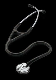 Cardiology Stethoscope 3M Littmann Cardiology IV Black 1-Tube 27 Inch Tube Convertible Chestpiece,Packaging Type- Each