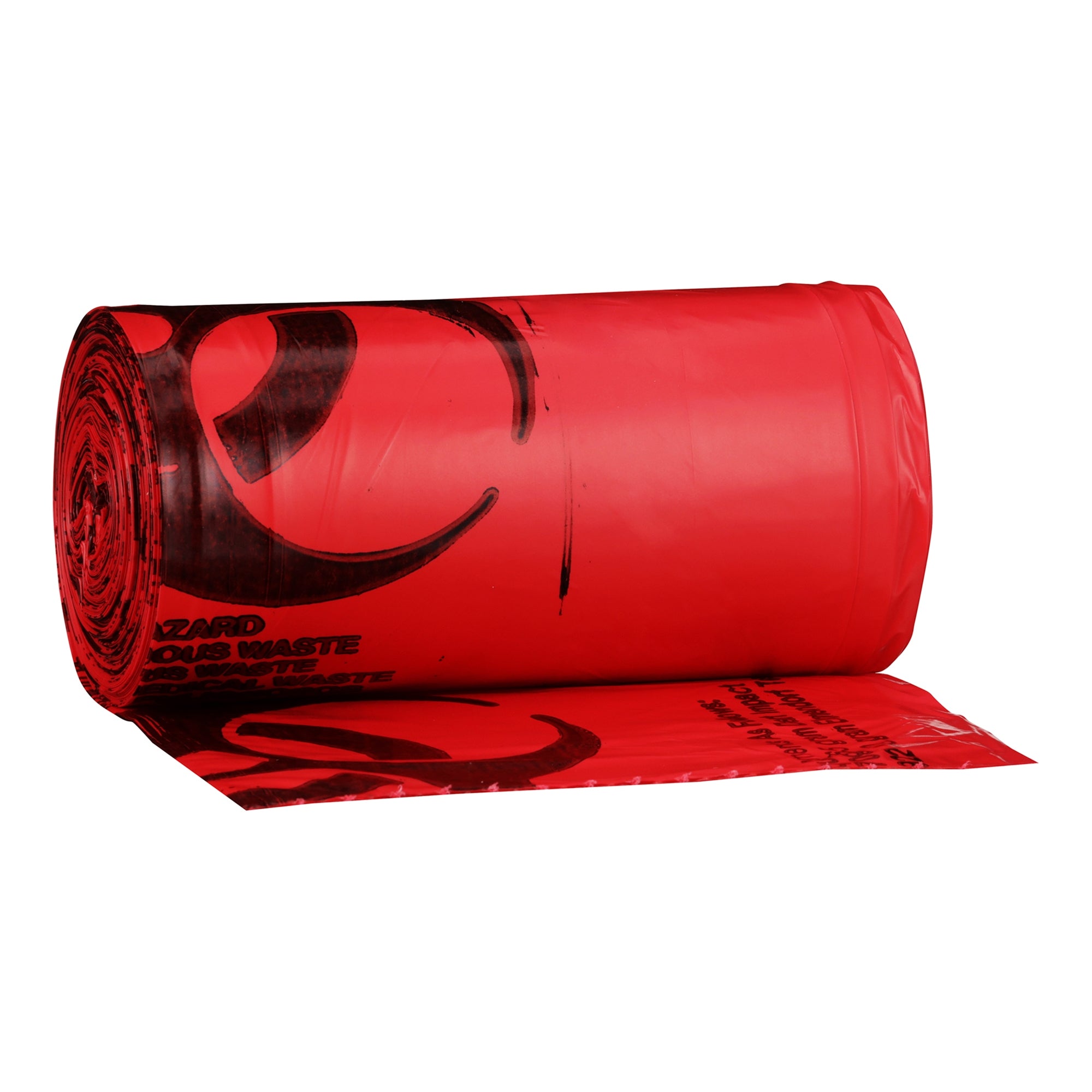 Infectious Waste Bag McKesson 10 to 15 gal. Red Bag Polymer Film 24 X 32 Inch | 500/Case