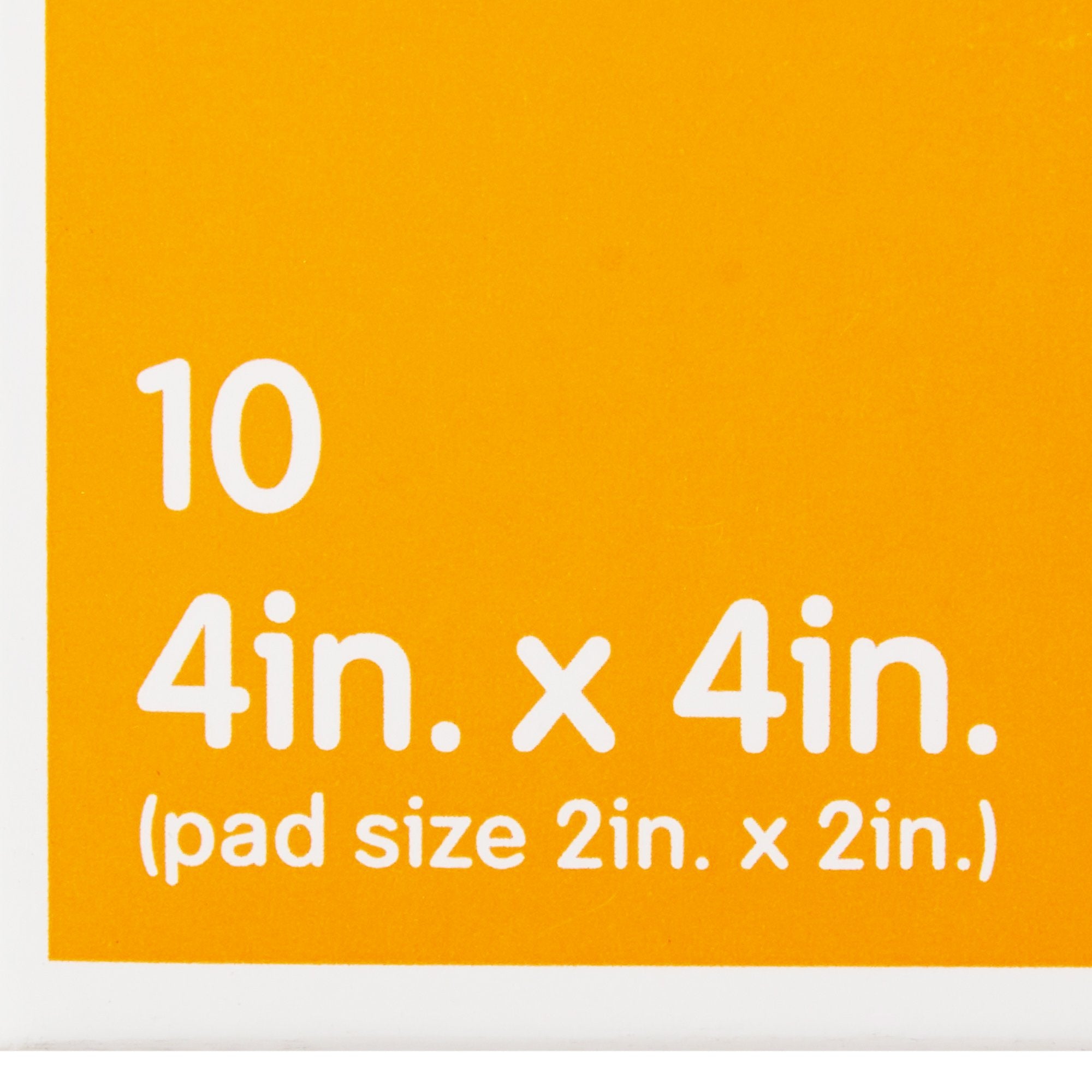 Composite Dressing COVRSITE Plus 4 X 4 Inch Square NonSterile Film Backing,Packaging Type- Box