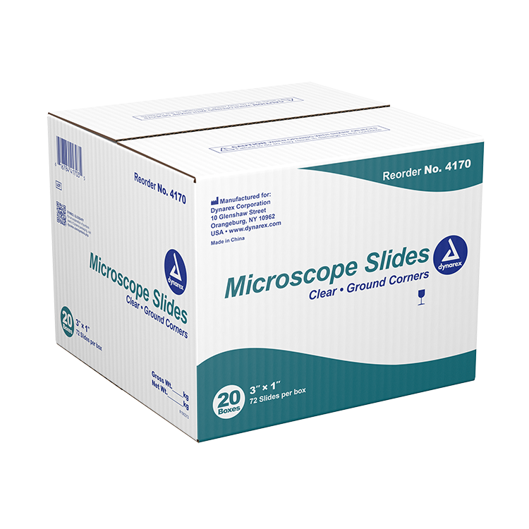 dynarex microscope slides