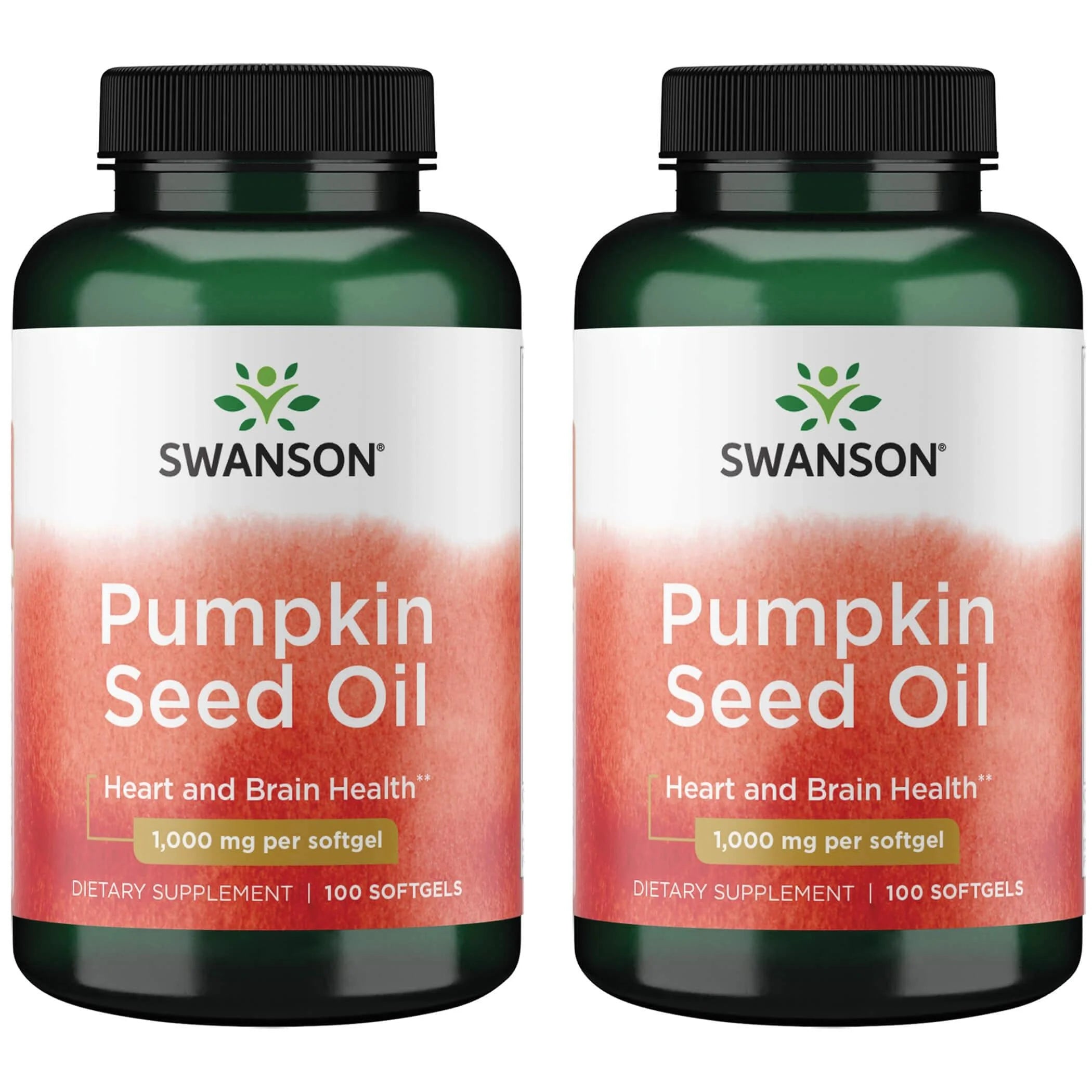 Pumpkin Seed Oil 1,000 Mg 100 Sgels 2 Pack