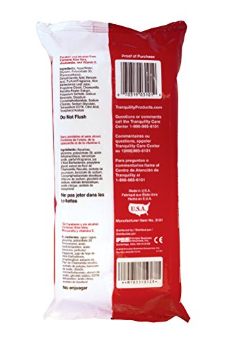 Personal Cleansing Wipe Tranquility® Soft Pack Scented 56 Count