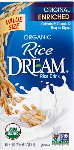Rice Dream Original Rice Drink - Enriched Organic - Case Of 8 - 64 Fl Oz.