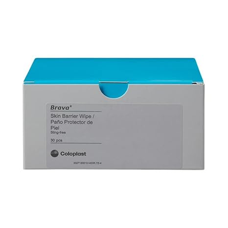 Skin Barrier Wipe Brava Sting Free 90 to 95% Strength Hexamethyldisiloxane Individual Packet NonSterile