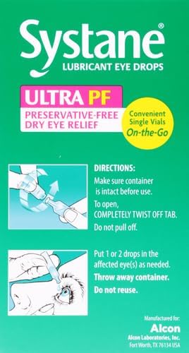 Eye Lubricant Systane Ultra 0.34 oz. Eye Drops,Packaging Type- Each