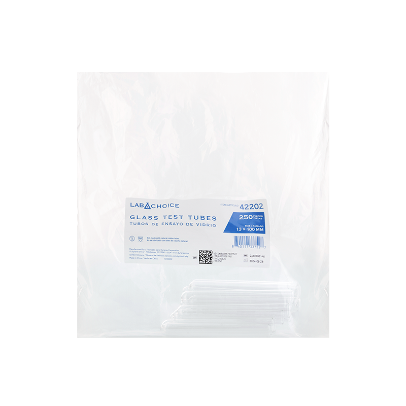 dynarex glass test tubes