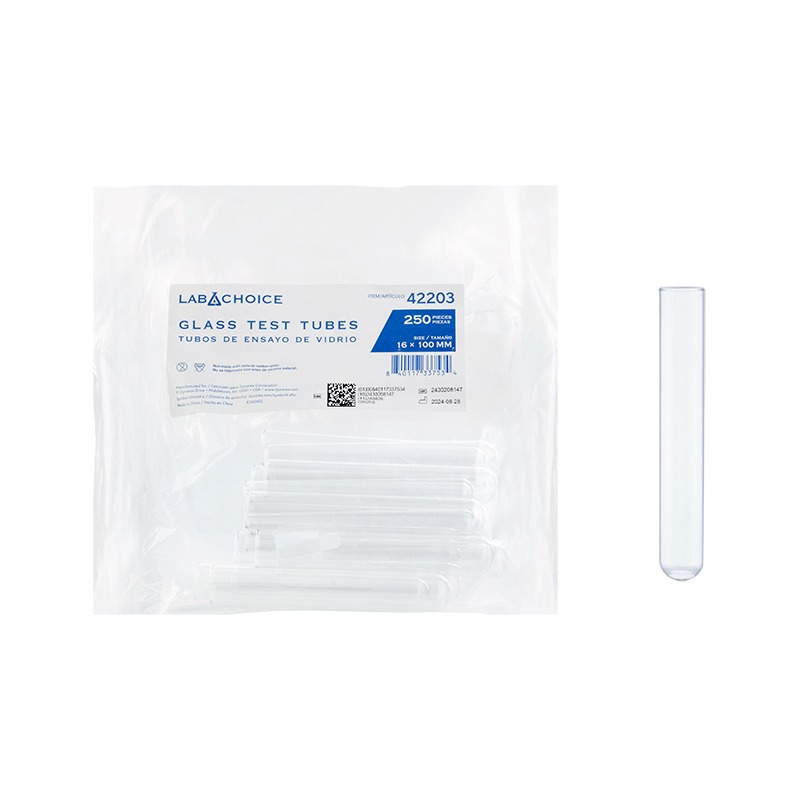 dynarex glass test tubes