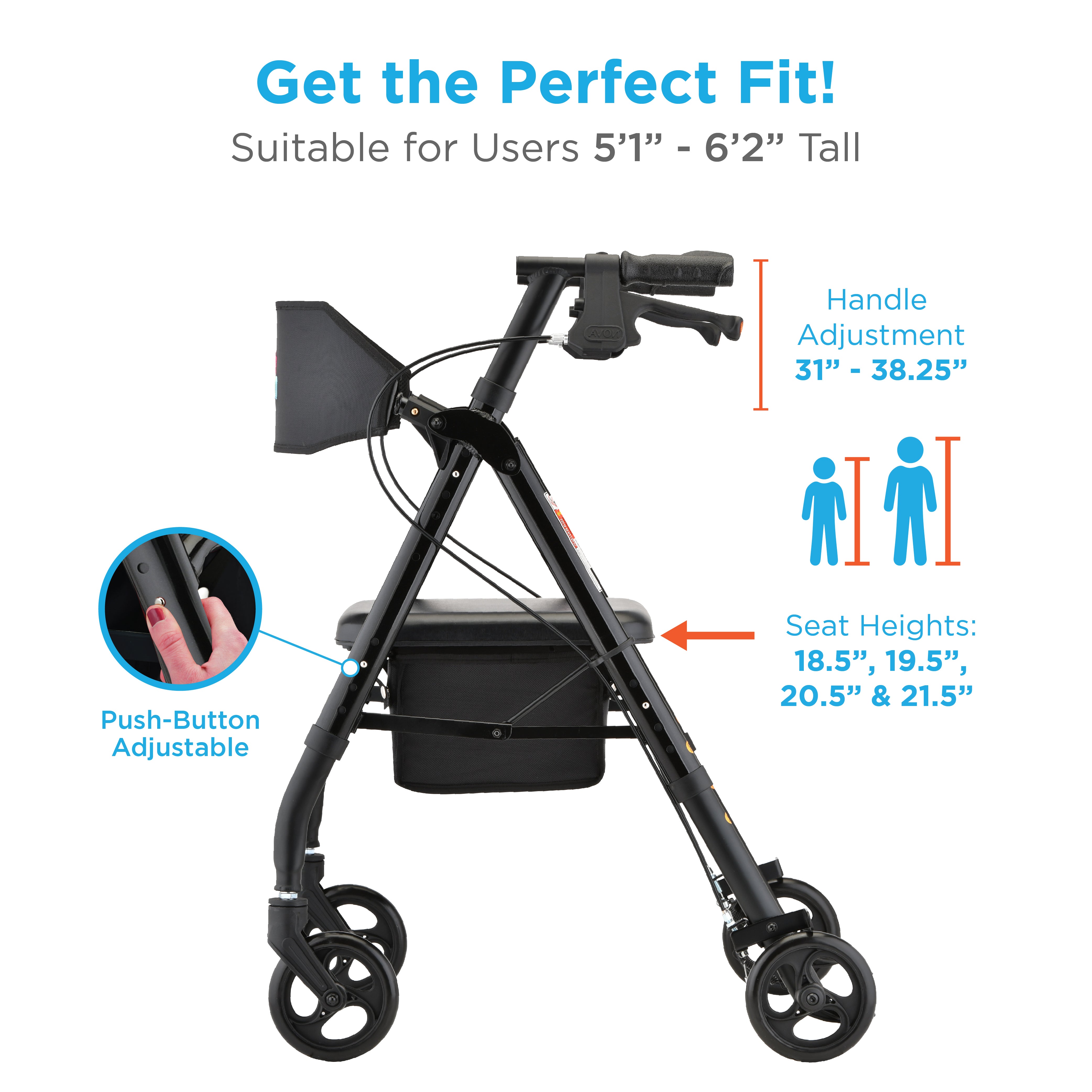 NOVA lightweight-rollator