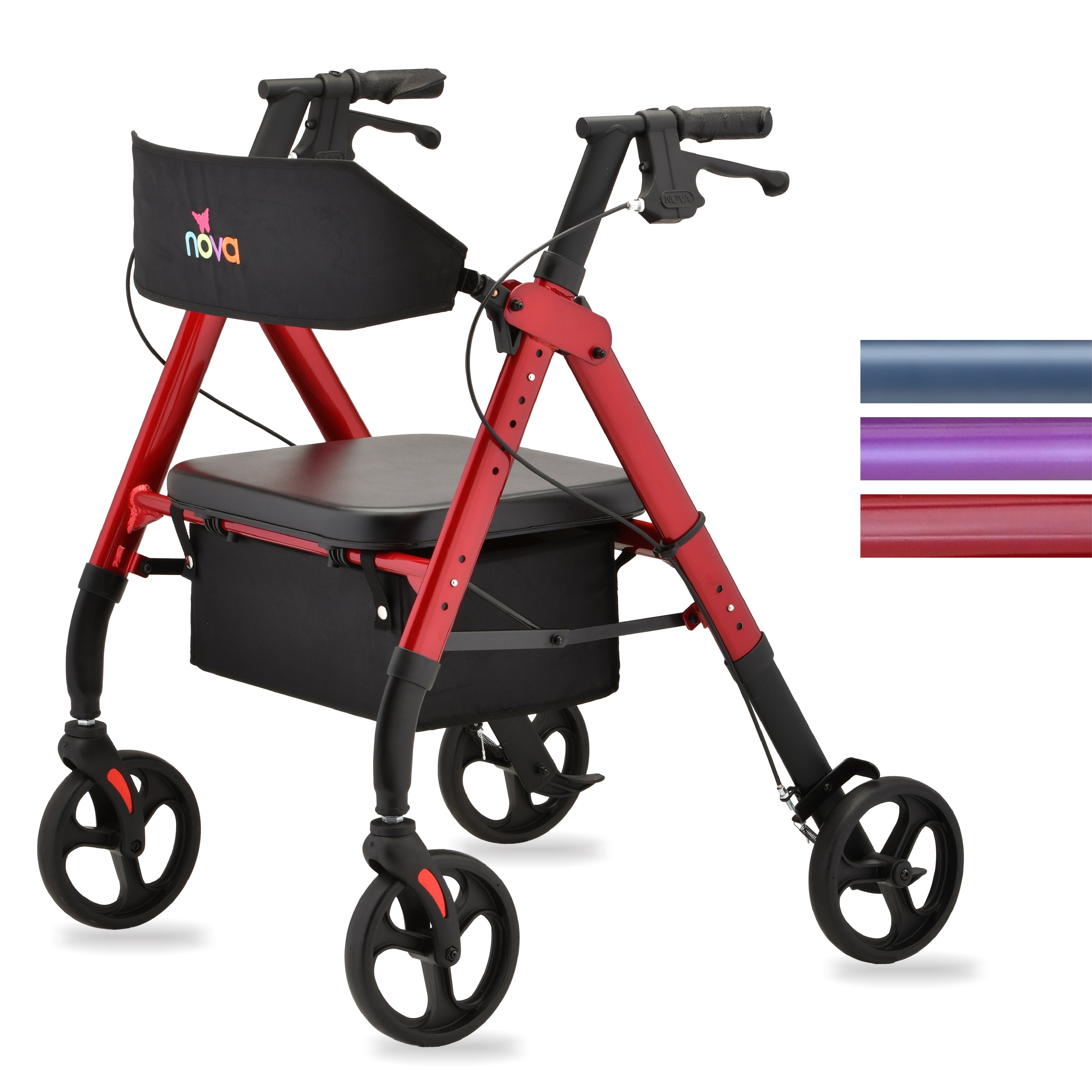 4259RD NOVA RED Rollator