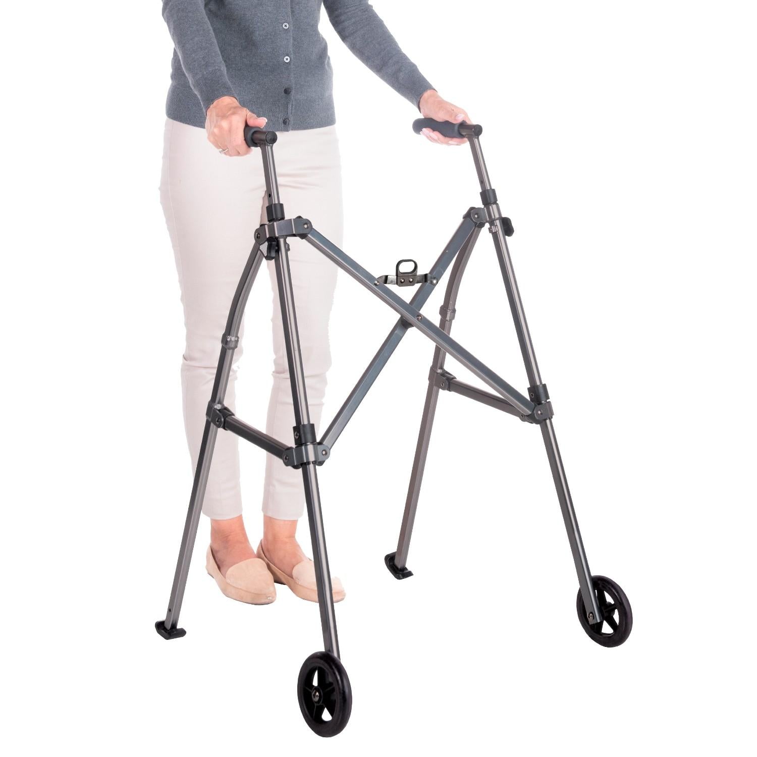 Wonder Walker with 5" Wheels - Lightweight, Durable Mobility Aid for Enhanced Stability & Comfort, Perfect for Seniors & Rehab Patients.