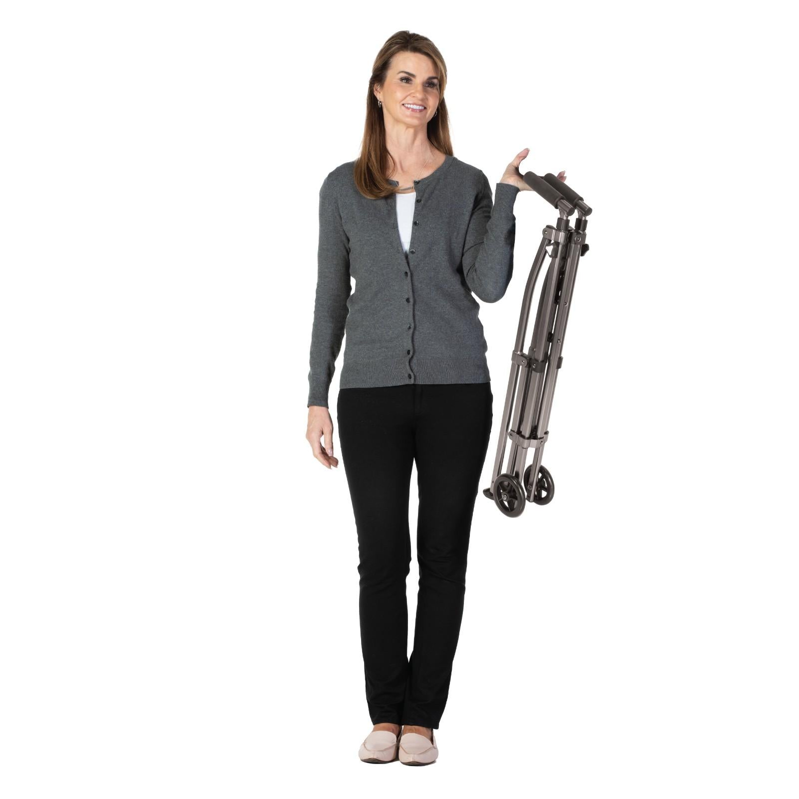 Wonder Walker with 5" Wheels - Lightweight, Durable Mobility Aid for Enhanced Stability & Comfort, Perfect for Seniors & Rehab Patients.