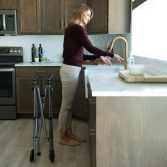 Wonder Walker with 5" Wheels - Lightweight, Durable Mobility Aid for Enhanced Stability & Comfort, Perfect for Seniors & Rehab Patients.