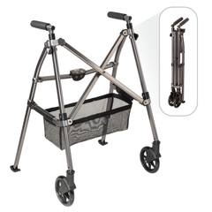 Stander Ez Fold-n-Go Walker Desert Sand | Lightweight Foldable