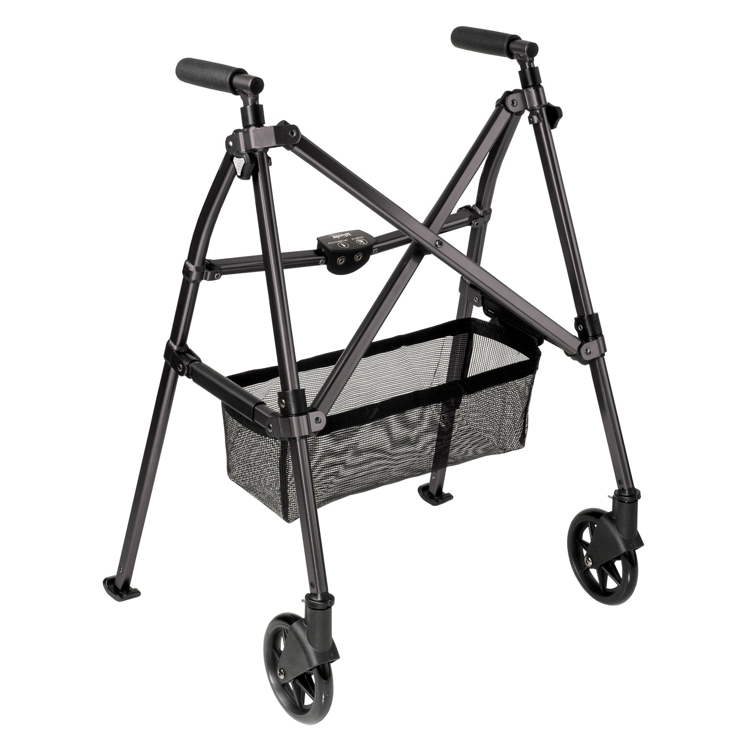 Stander Wonder Fold and Go Walker, Light Weight and Foldable for Adults Seniors, and Elderly, Collapsible Travel Walker for Mobility Support, Compact Standard Walker and Short Walker
