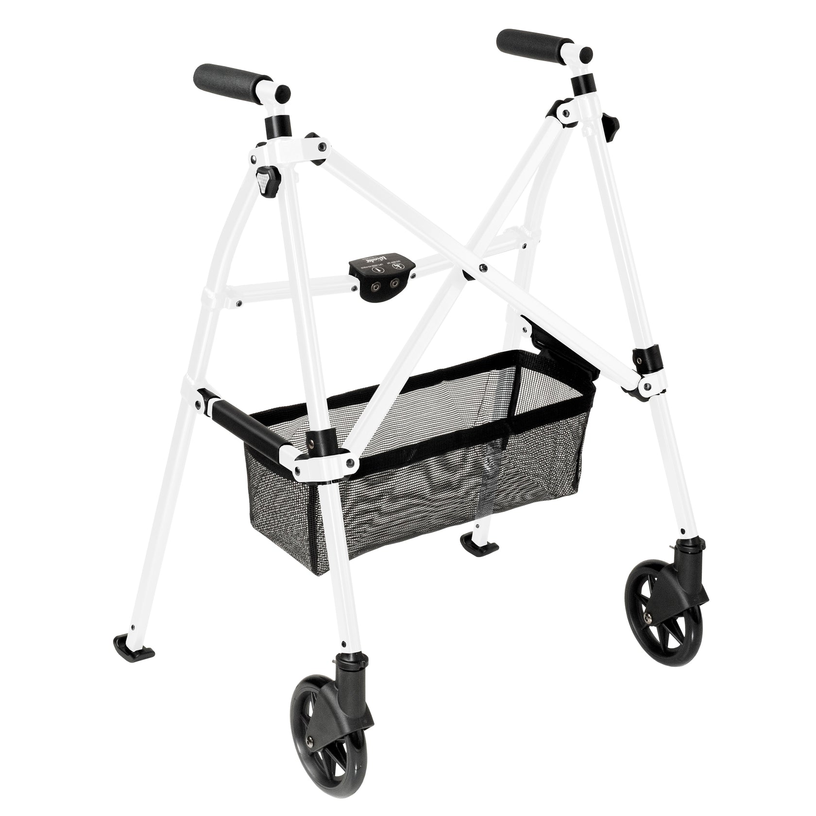 Stander Wonder Fold and Go Walker, Light Weight and Foldable for Adults Seniors, and Elderly, Collapsible Travel Walker for Mobility Support, Compact Standard Walker and Short Walker