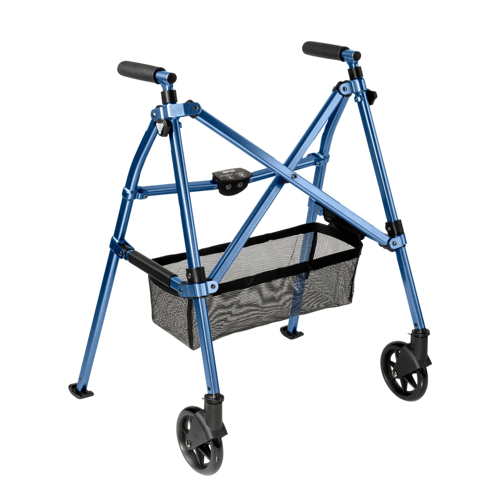 Stander Wonder Fold and Go Walker, Light Weight and Foldable for Adults Seniors, and Elderly, Collapsible Travel Walker for Mobility Support, Compact Standard Walker and Short Walker