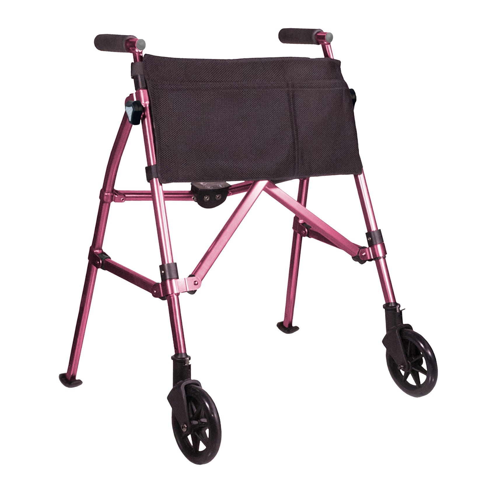 Stander Wonder Fold and Go Walker, Light Weight and Foldable for Adults Seniors, and Elderly, Collapsible Travel Walker for Mobility Support, Compact Standard Walker and Short Walker