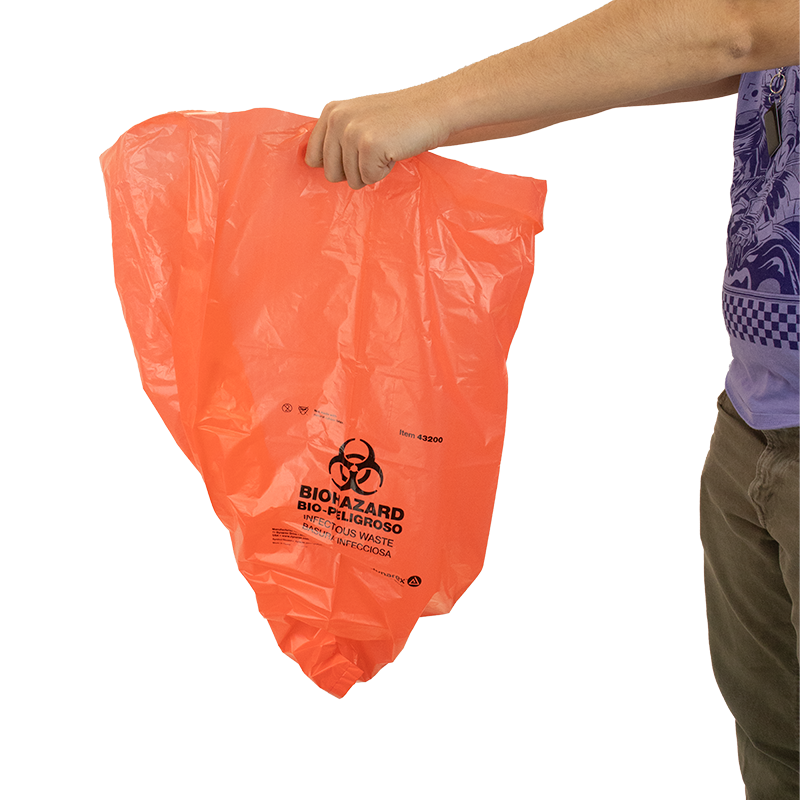dynarex biohazard bags