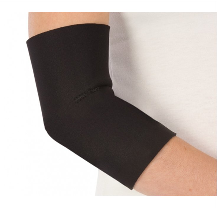 Elbow Support PROCARE Large Pull-On Left or Right Elbow 12 to 14 Inch Circumference Black