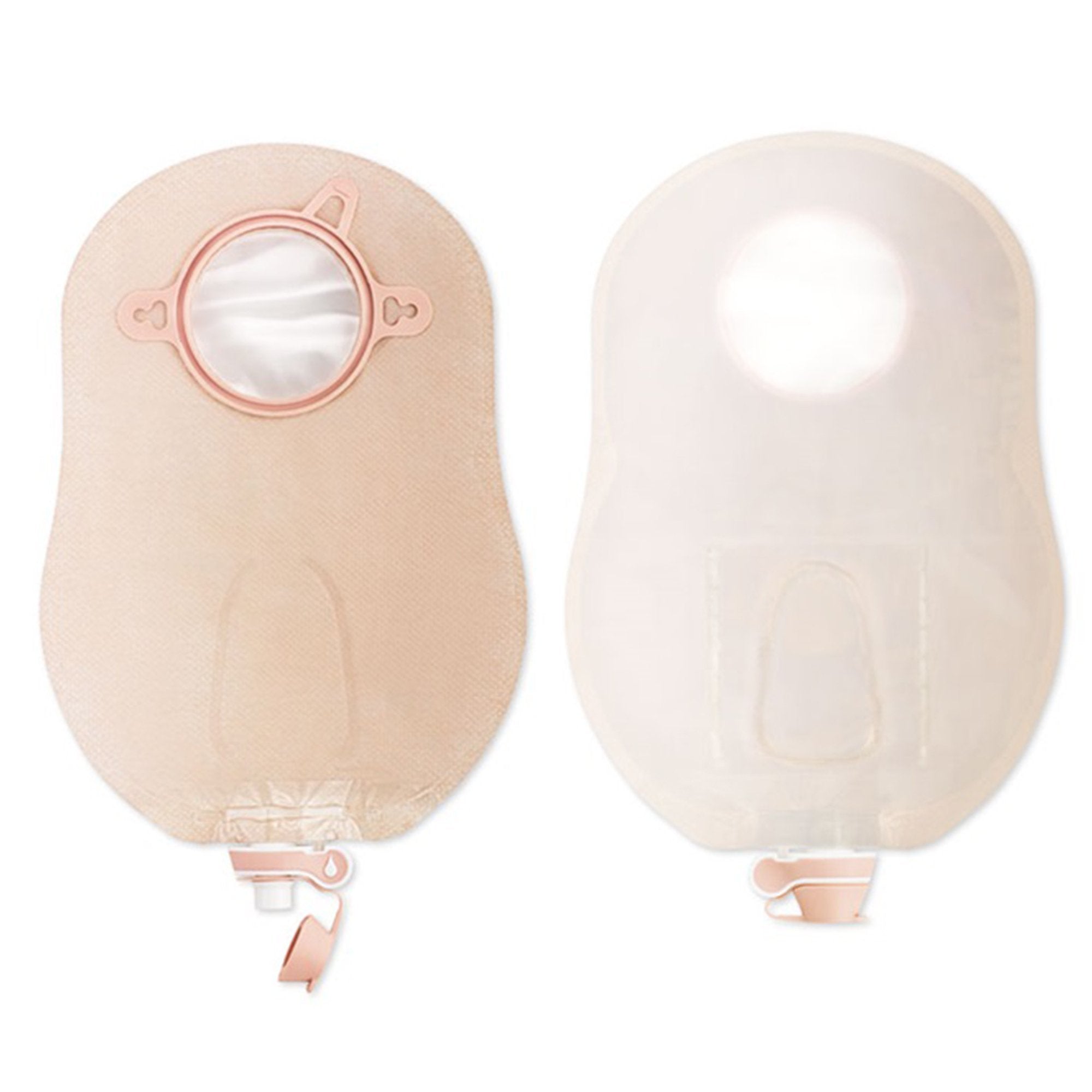 Urostomy Pouch New Image Two-Piece System 9 Inch Length 2-3/4 Inch Stoma Drainable