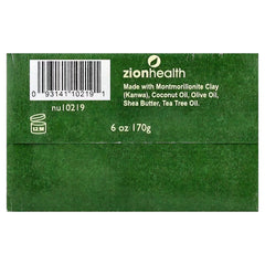 Zion Health - Ancnt Clay Soap Tea Tree - 1 Each - 6 Oz