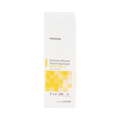 Gauze Sponge McKesson 3 X 3 Inch 12-Ply NonSterile 200 per Pack, Packaging Type- Case
