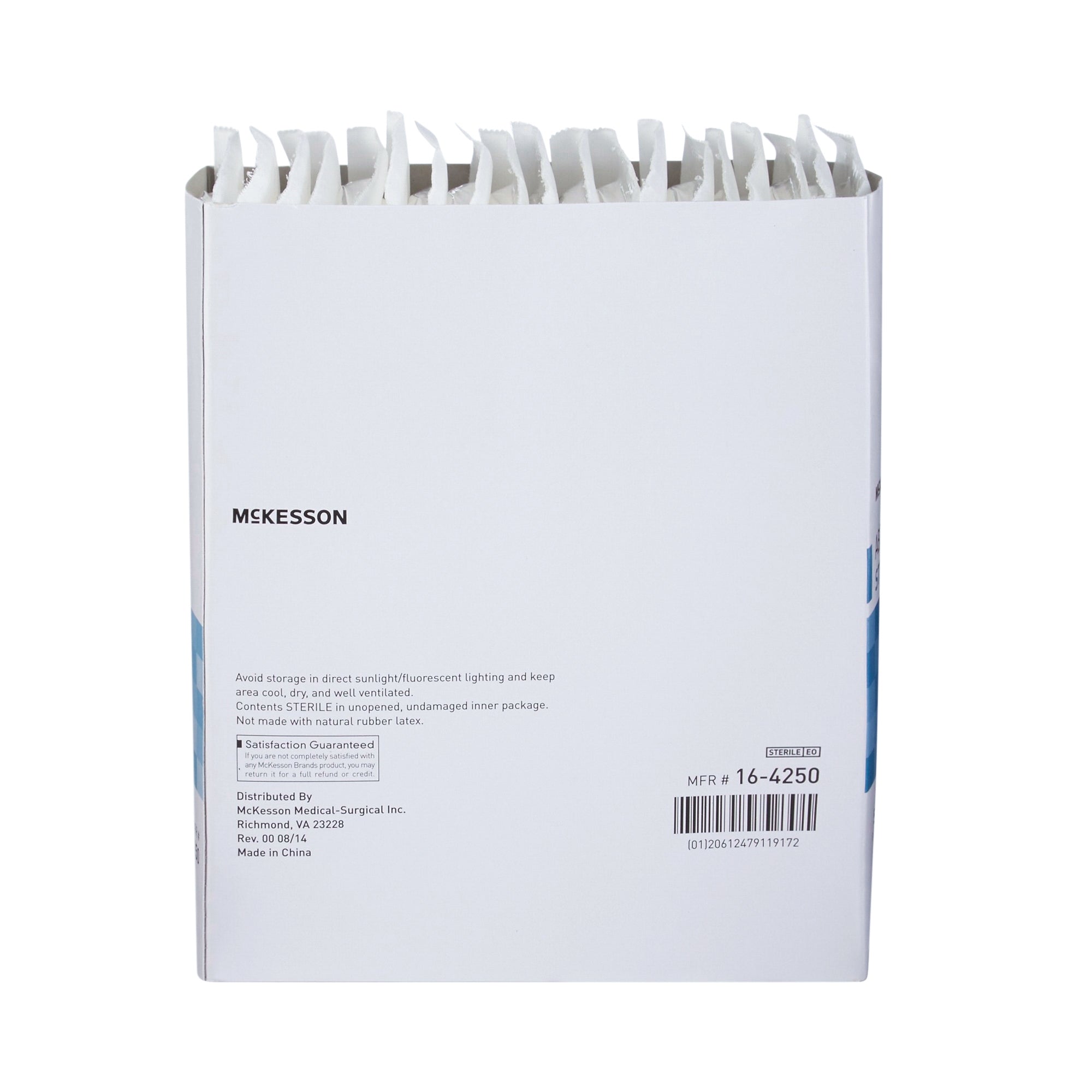 Abdominal Pad McKesson 5 X 9 Inch Sterile 1 per Pack, Packaging Type- Case