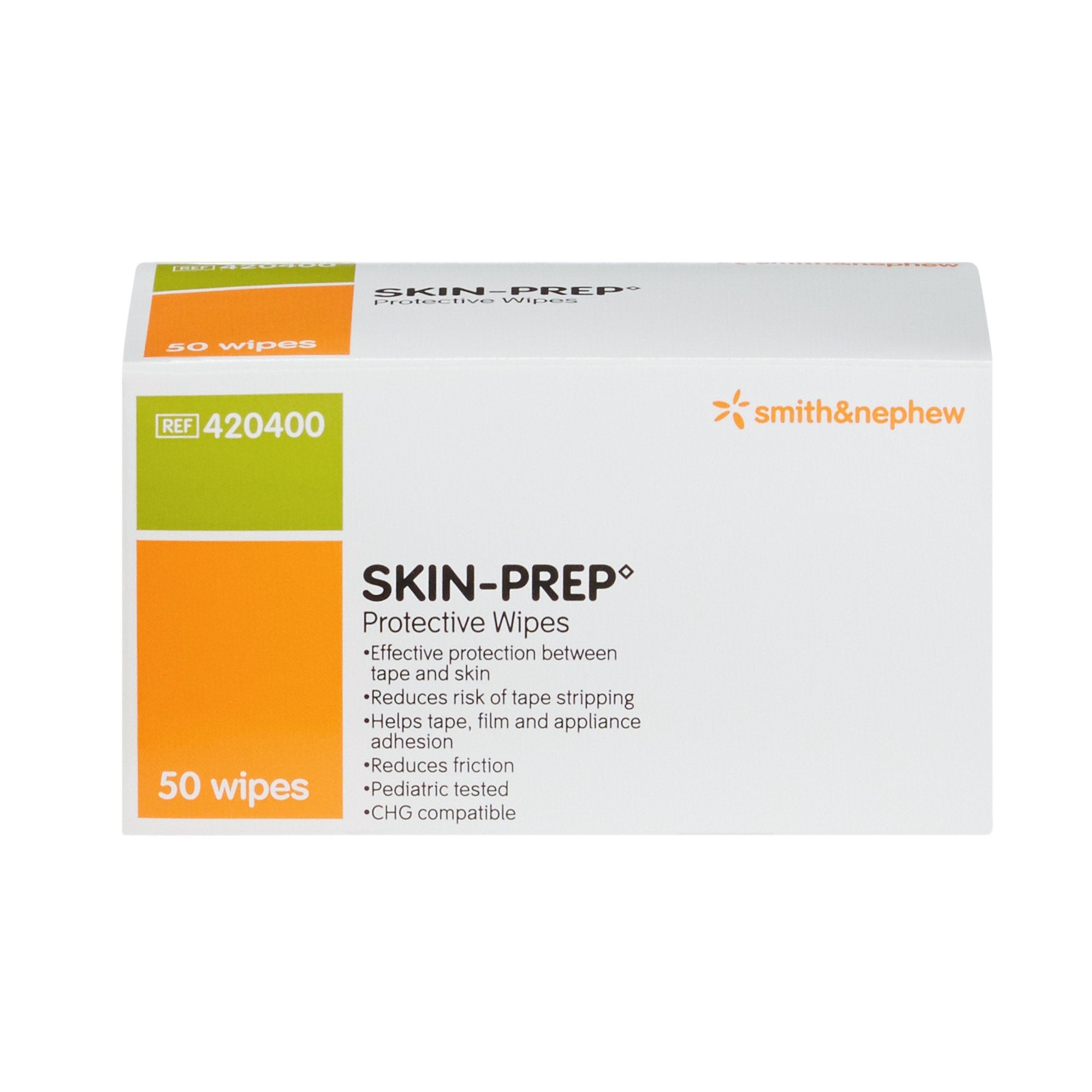 Toallita protectora para la piel Skin-Prep con alcohol isopropílico de concentración del 75 al 100 %, paquete individual estéril, tipo de embalaje: caja
