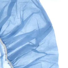 Cardinal Bouffant Surgical Cap – Blue Polyester 24 in Circumference, Elastic Closure, Non-Sterile Disposable (Case of 750)