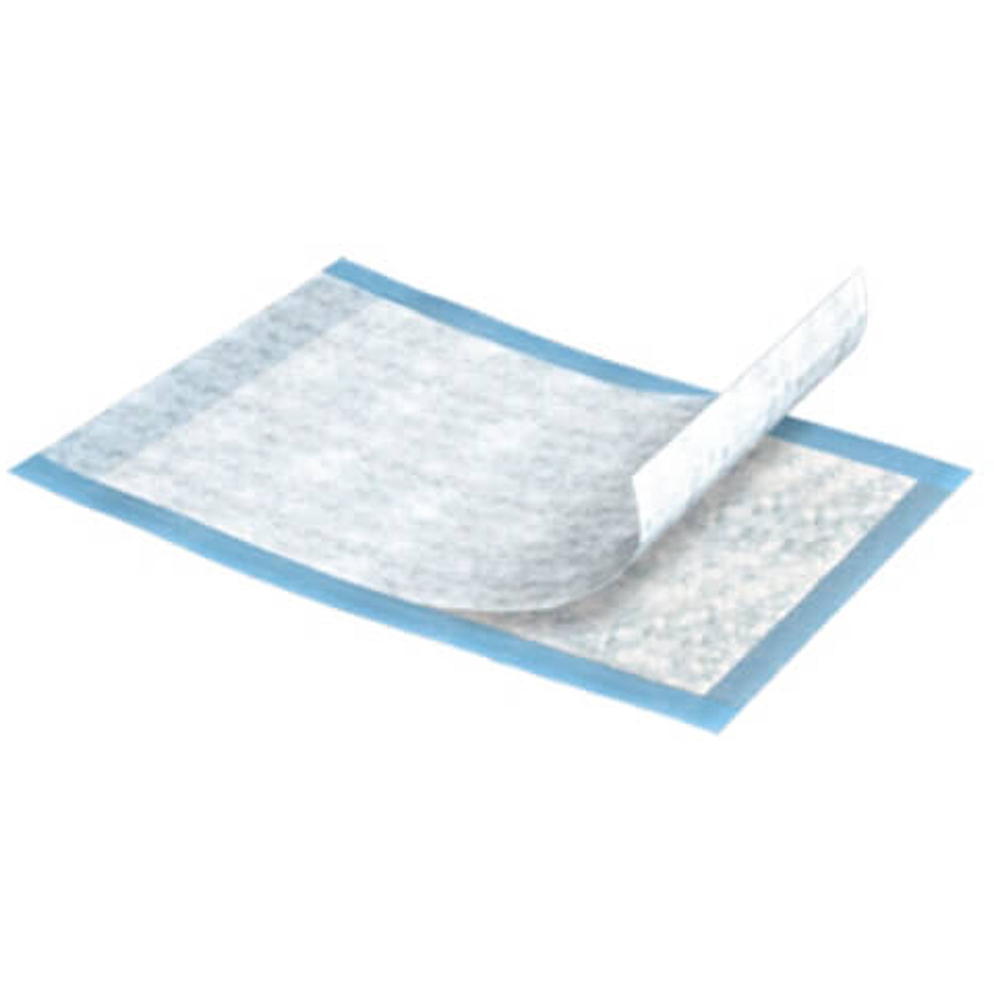Disposable Underpad TENA Extra 17 X 24 Inch Polymer Light Absorbency, Packaging Type- Case
