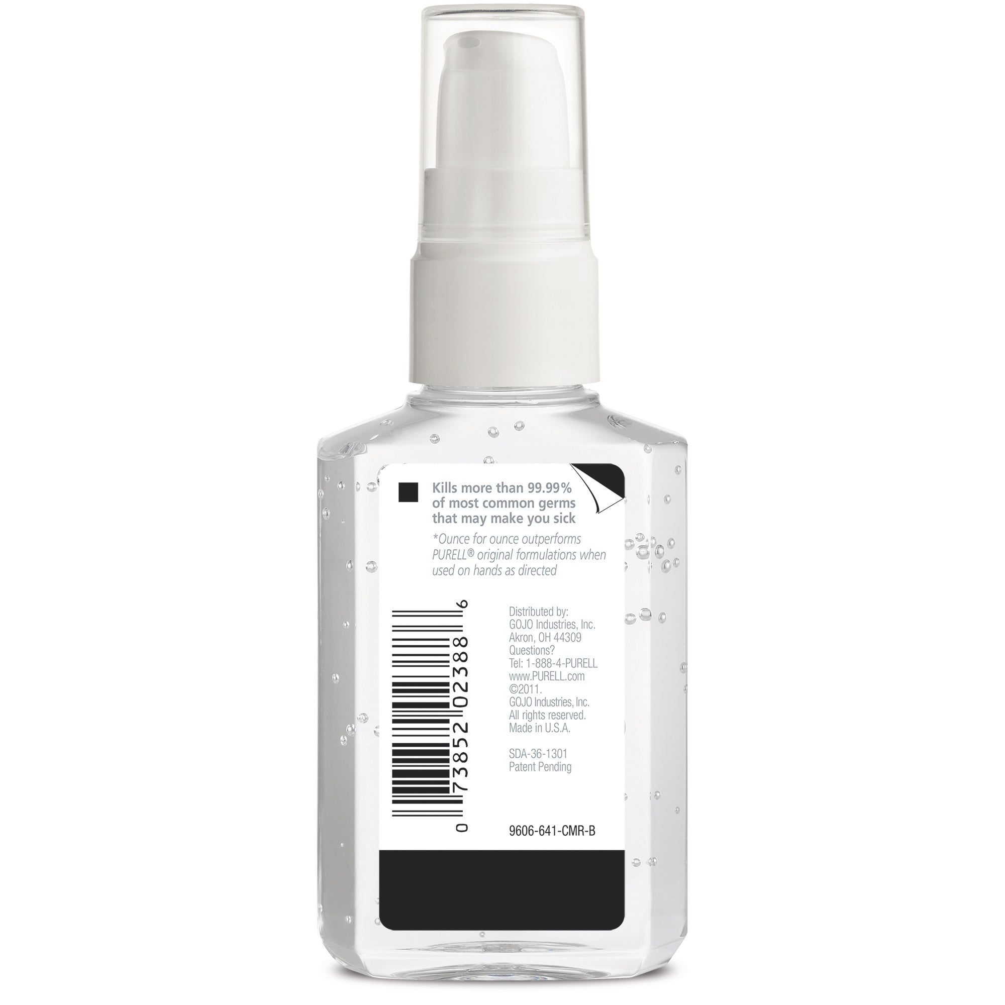 Hand Sanitizer Purell Advanced 2 oz. Ethyl Alcohol Gel Pump Bottle, Packaging Type- Case