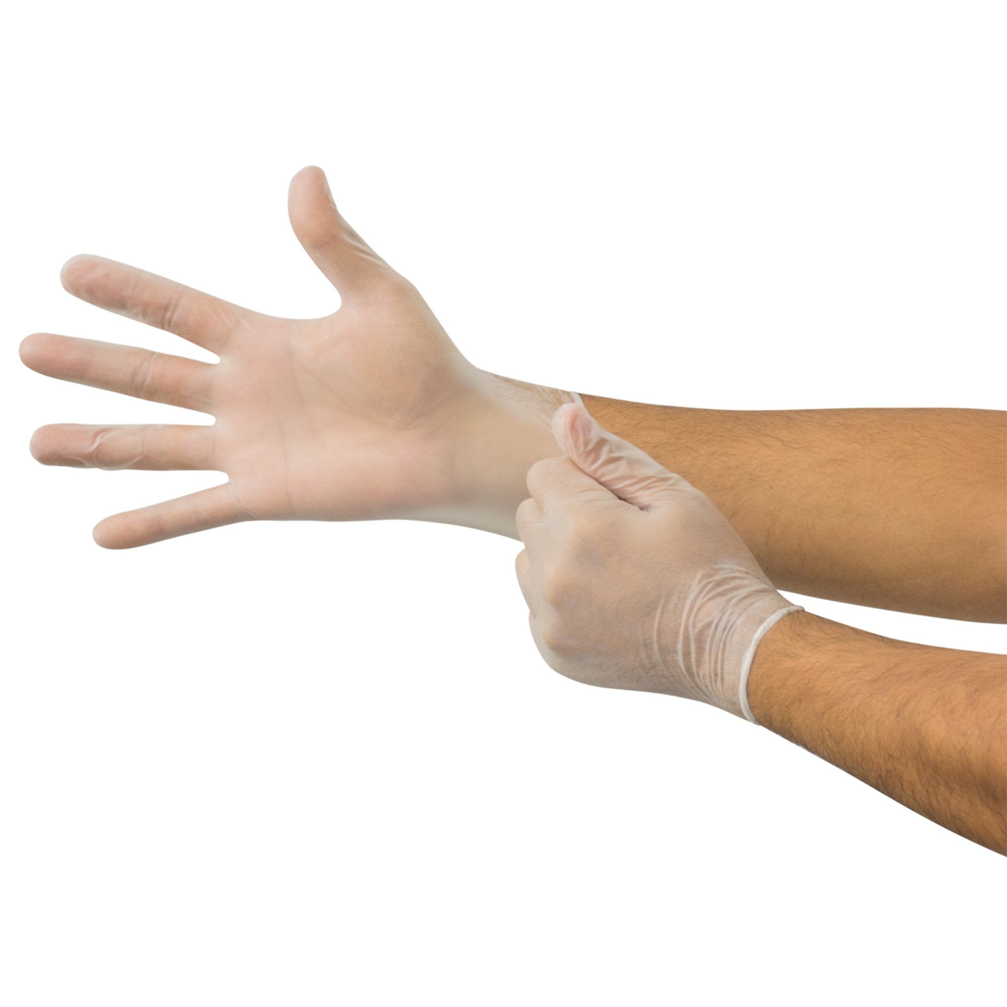 exam glove micro touch elite large nonsterile stretch vinyl standard cuff length smooth ivory not rated packaging type case