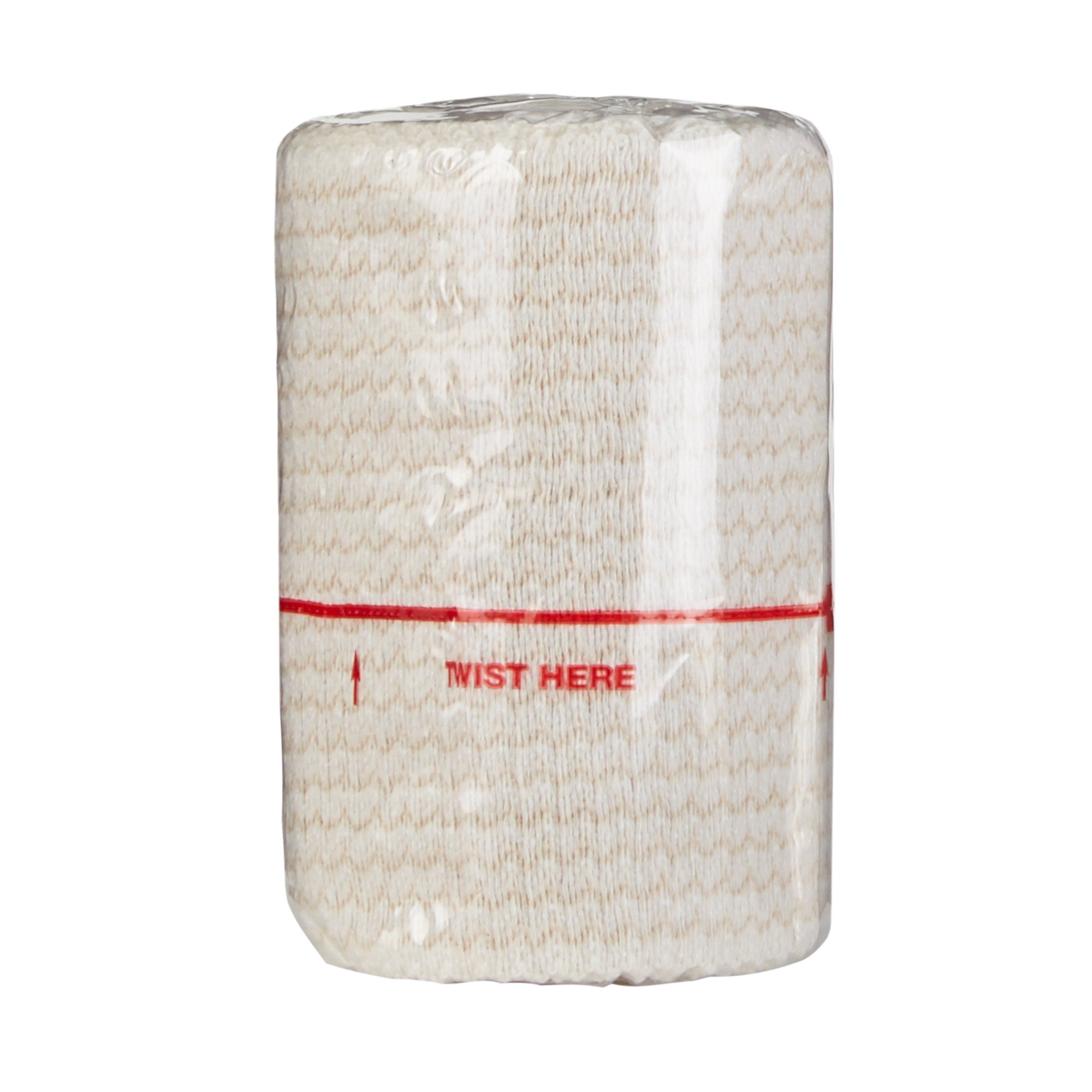 Elastic Bandage McKesson 3 Inch X 5 Yard Single Hook and Loop Closure Tan NonSterile Standard Compression, Packaging Type- Case