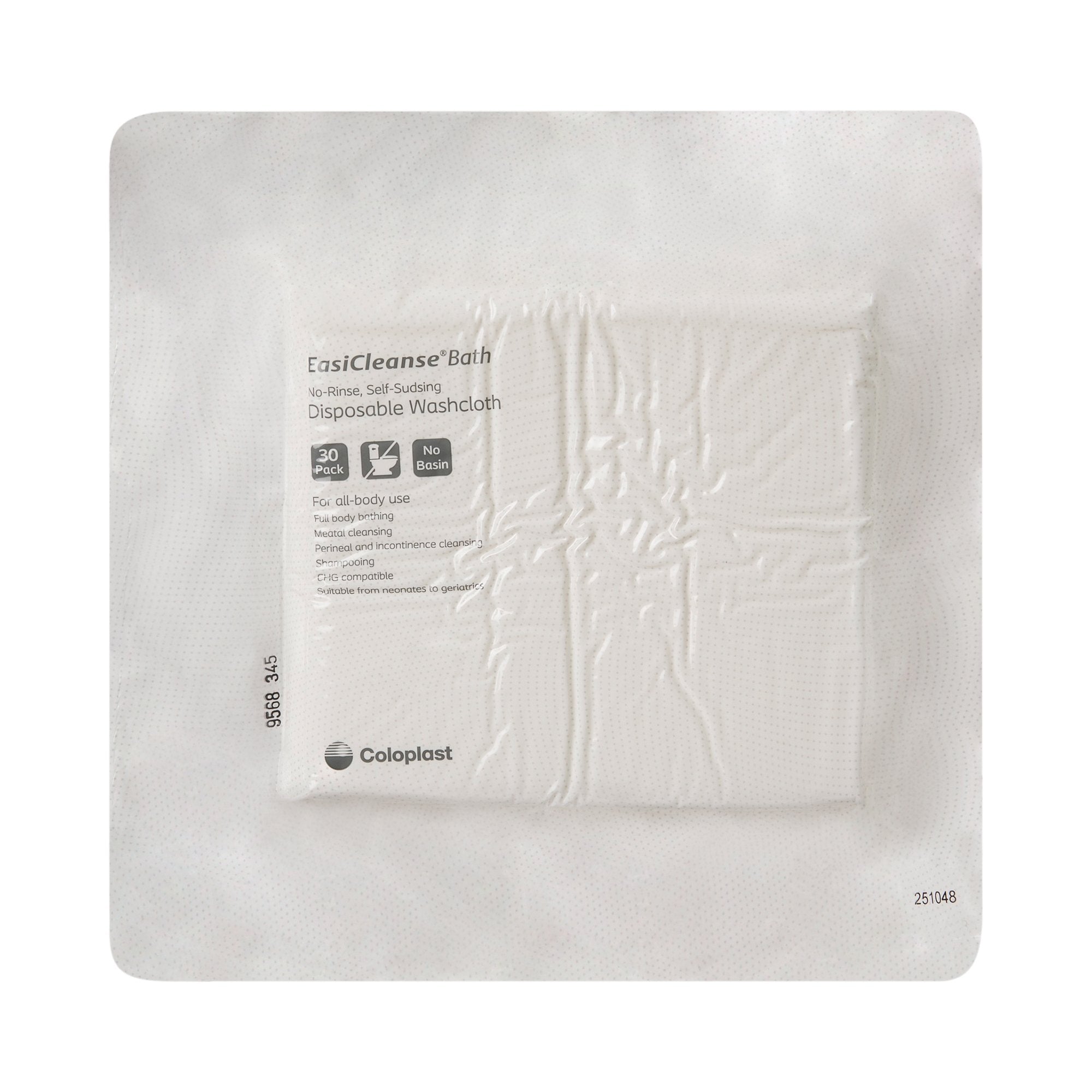 Rinse-Free Bath Wipe Bedside-Care® EasiCleanse™ Soft Pack Scented 30 Count