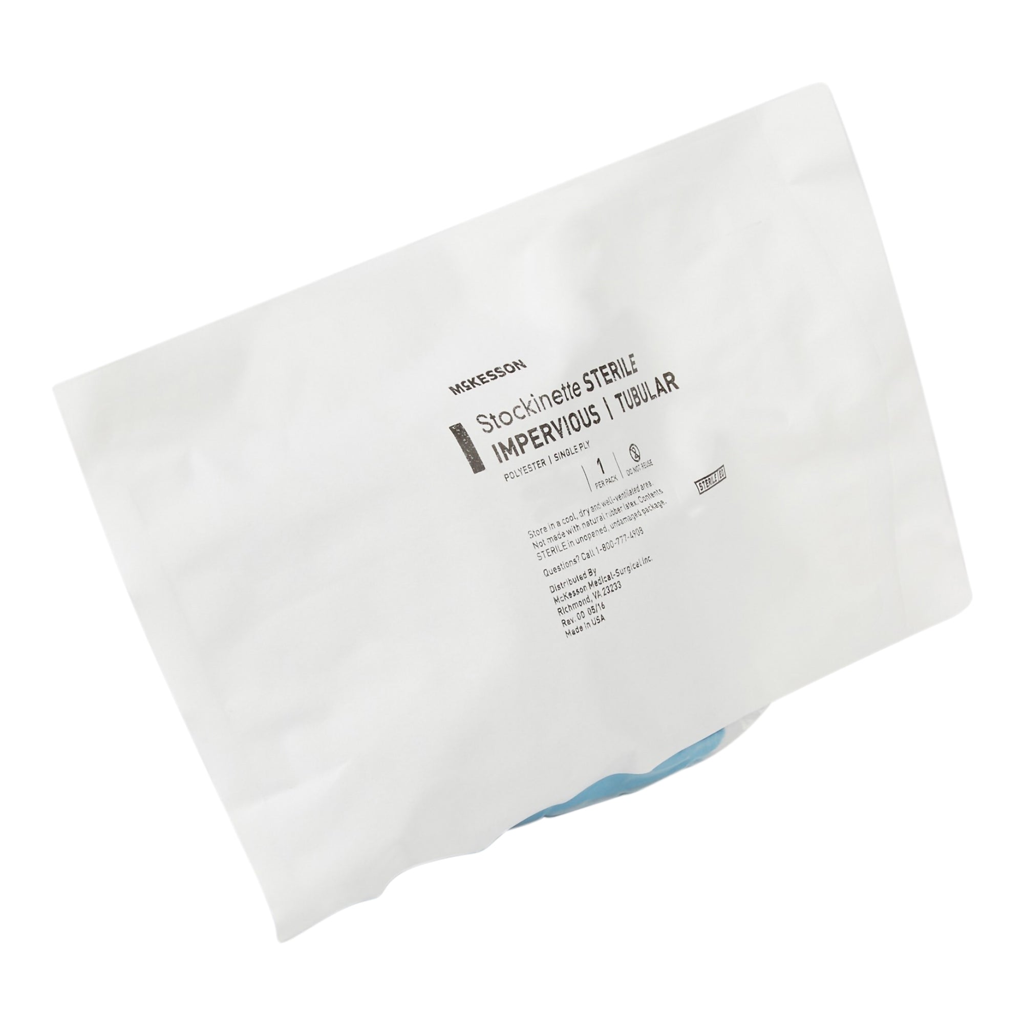 mckesson impervious surgical stockinette 6 x 30 inch mckesson surgical stockinette mk457673ea