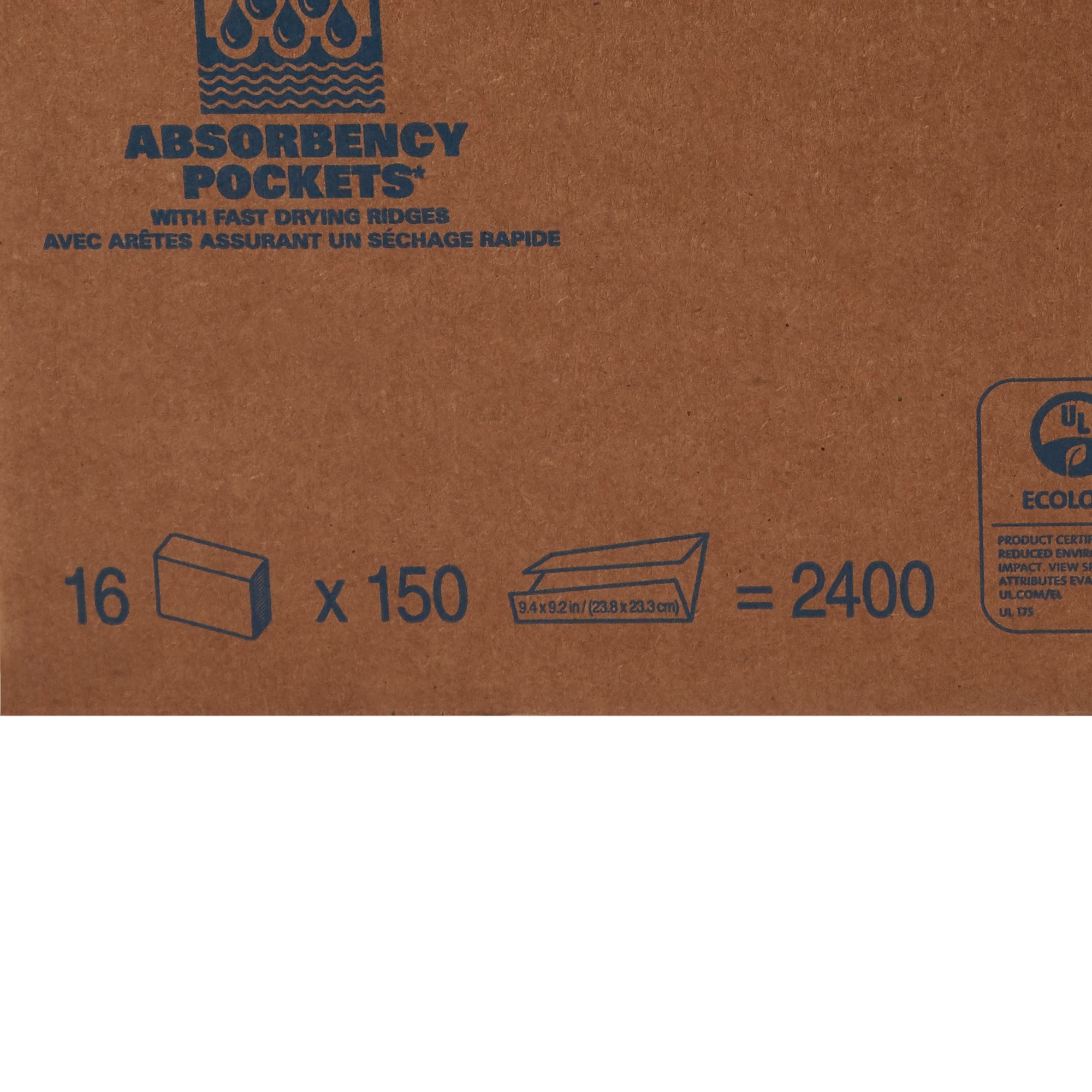Paper Towel Kleenex Multi-Fold 9-3/10 X 9-2/5 Inch | 16PK/Case