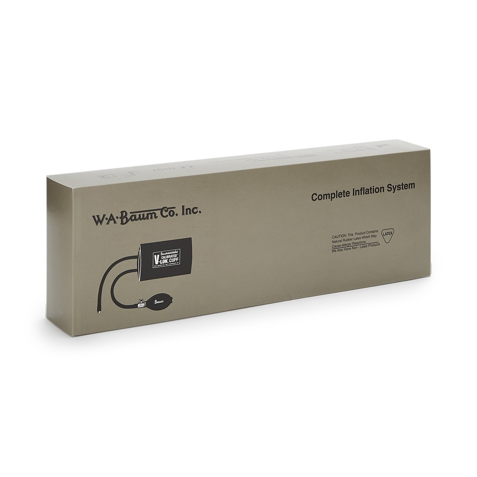 Reusable Blood Pressure Cuff and Bulb Calibrated V-Lok 33 to 47 cm Arm Polyester Fabric Cuff Large Adult Cuff,Packaging Type- Each