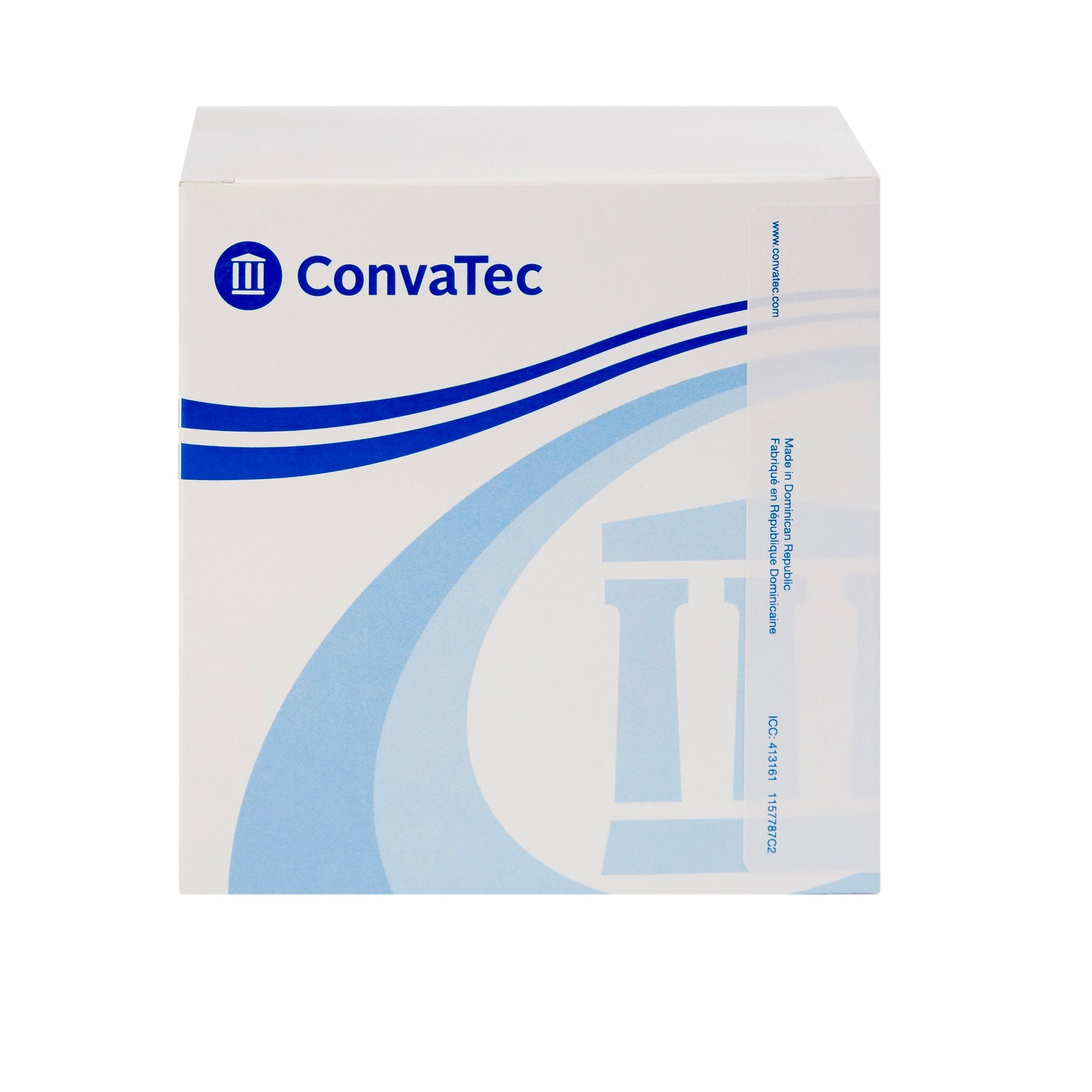 Ostomy Barrier Sur-Fit Natura Durahesive Trim to Fit, Extended Wear Durahesive Adhesive 45 mm Flange Hydrocolloid 1 to 1-1/4 Inch Opening 4-1/2 X 4-1/2 Inch,Packaging Type- Box
