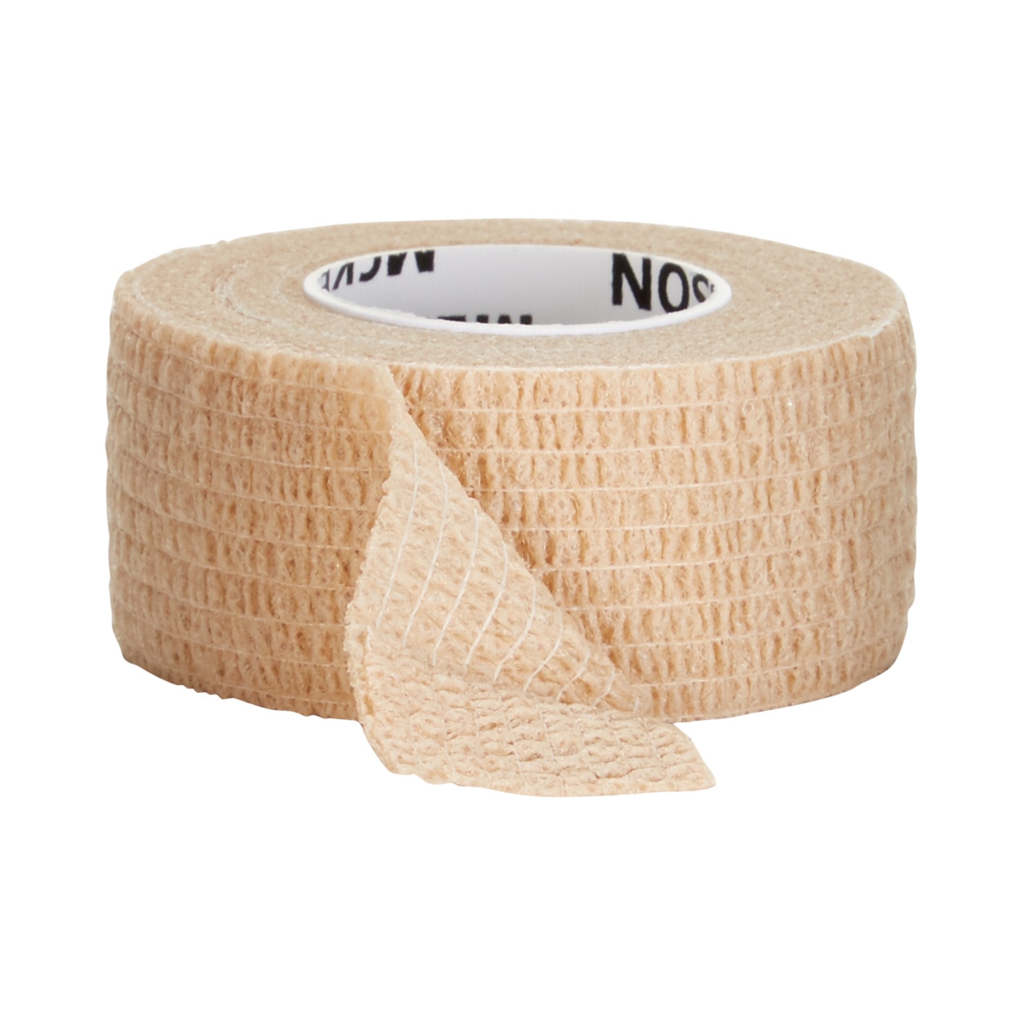Cohesive Bandage McKesson 1 Inch X 5 Yard Self-adherent Closure Tan NonSterile Standard Compression, Packaging Type- Case