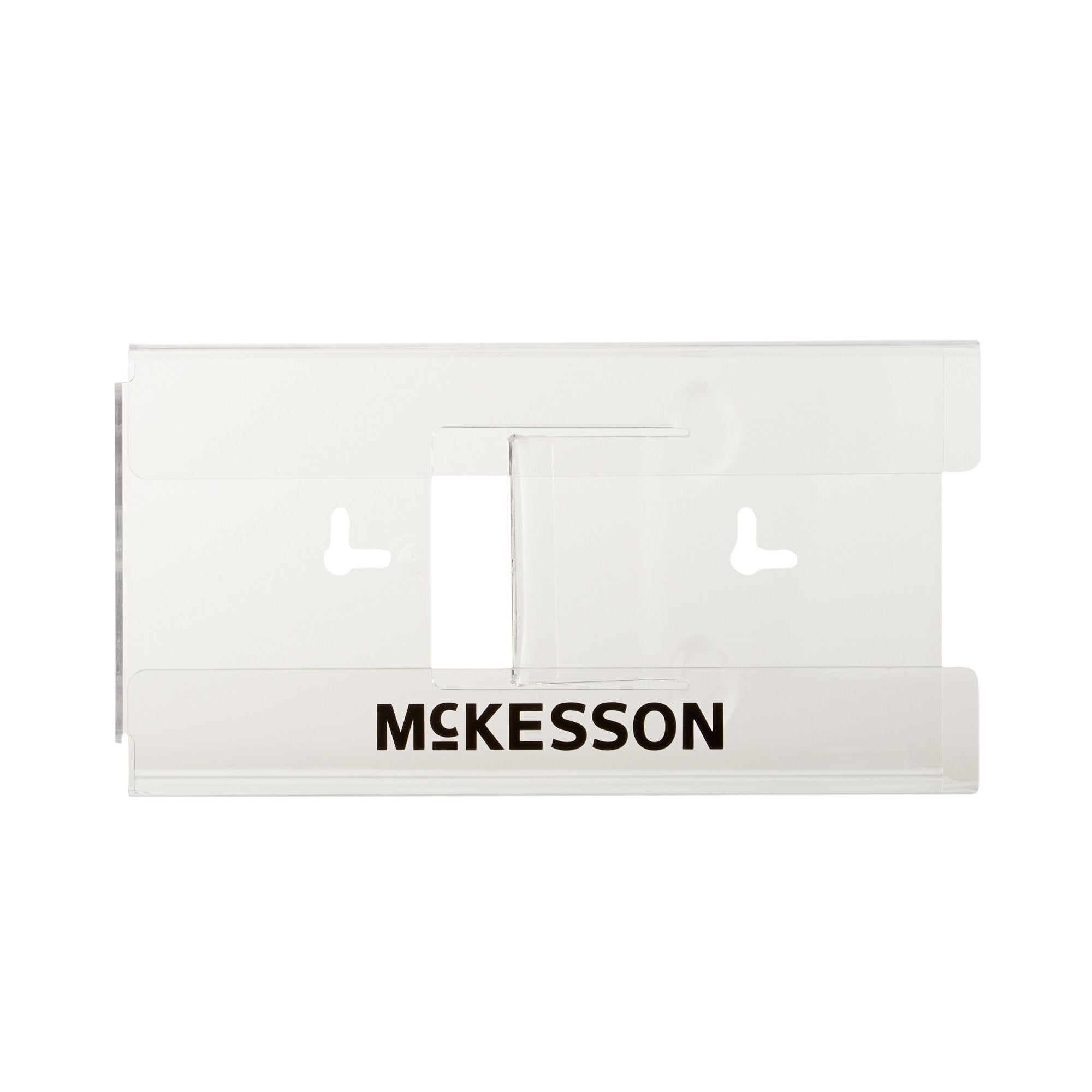 Glove Box Holder McKesson Horizontal or Vertical Mounted 1-Box Capacity Clear 4 X 5-1/2 X 10 Inch Plastic, Packaging Type- Case