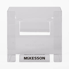Glove Box Holder McKesson Horizontal or Vertical Mounted 2-Box Capacity Clear 4 X 10 X 10-3/4 Inch Plastic, Packaging Type- Case