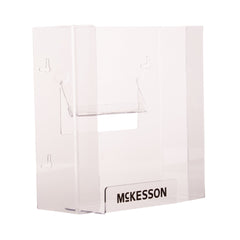 Glove Box Holder McKesson Horizontal or Vertical Mounted 2-Box Capacity Clear 4 X 10 X 10-3/4 Inch Plastic, Packaging Type- Case