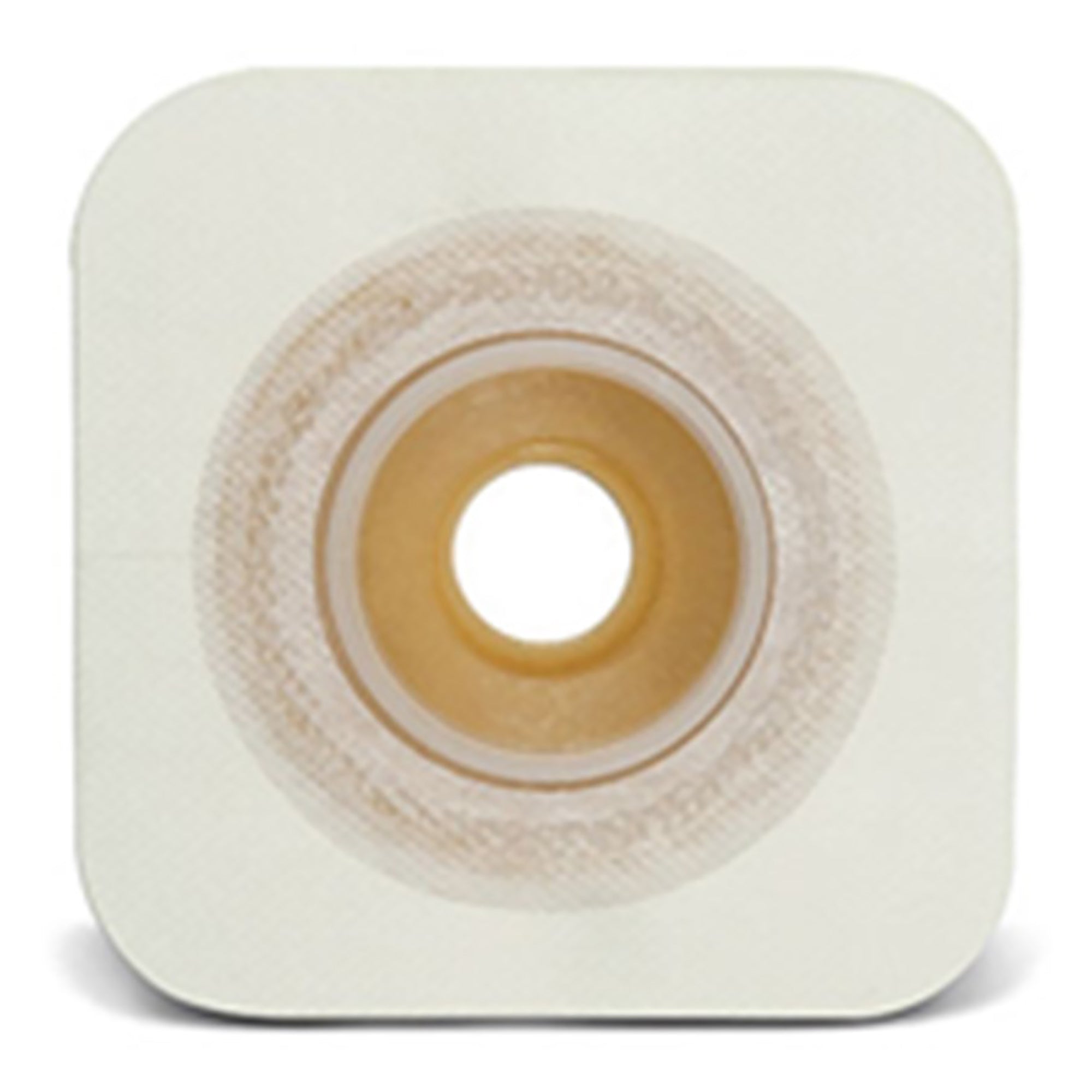 Ostomy Barrier Sur-Fit Natura Precut, Extended Wear Durahesive Adhesive 45 mm Flange Sur-Fit Natura System Hydrocolloid 7/8 Inch Opening 4-1/2 X 4-1/2 Inch,Packaging Type- Box