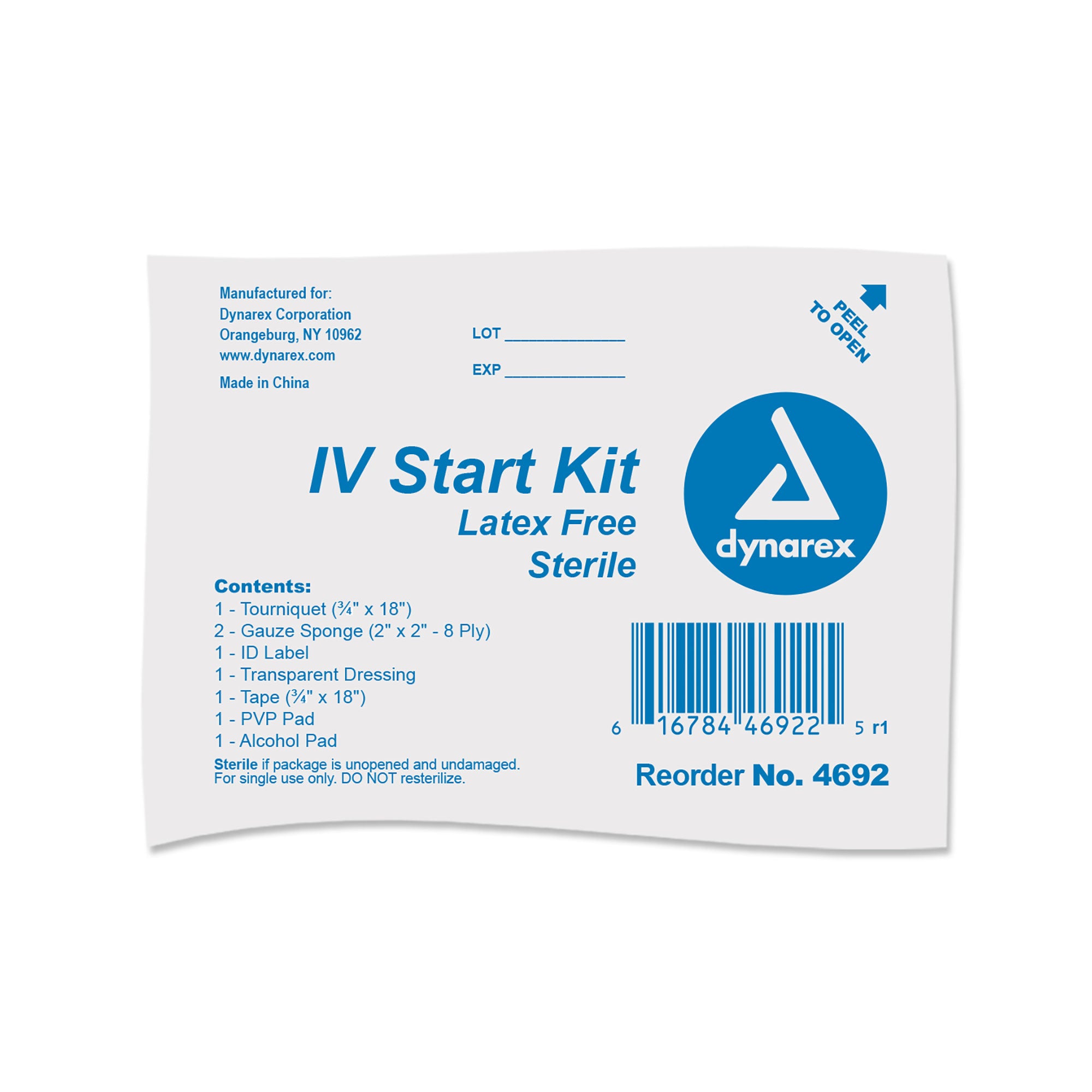 dynarex iv start kits