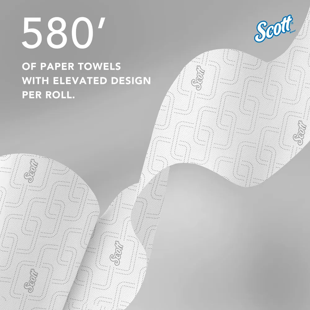 Paper Towel Scott Control Slimroll Hardwound Roll 8 Inch X 580 Foot | 6/Case