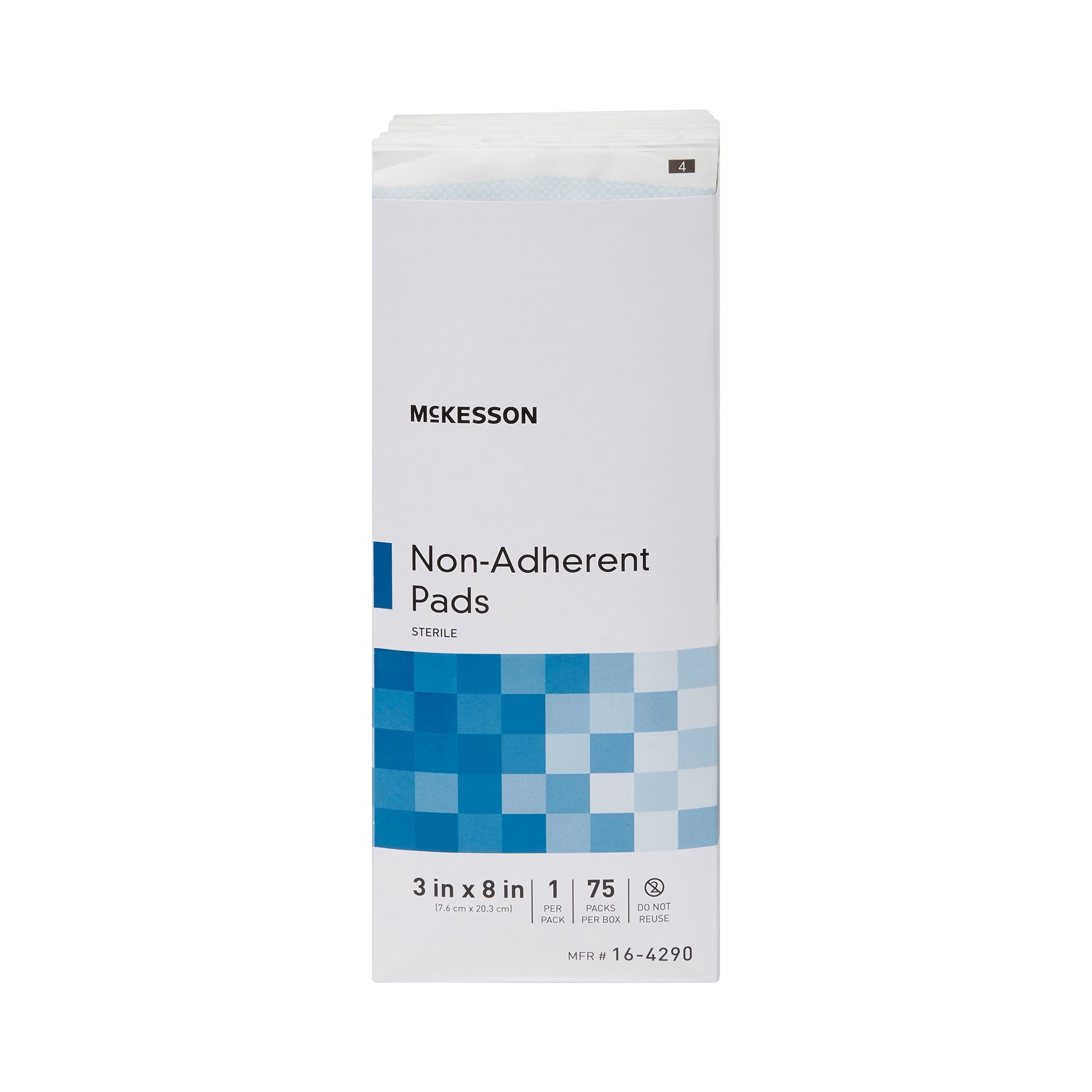 Non-Adherent Dressing McKesson 3 X 8 Inch Sterile 75 per Pack